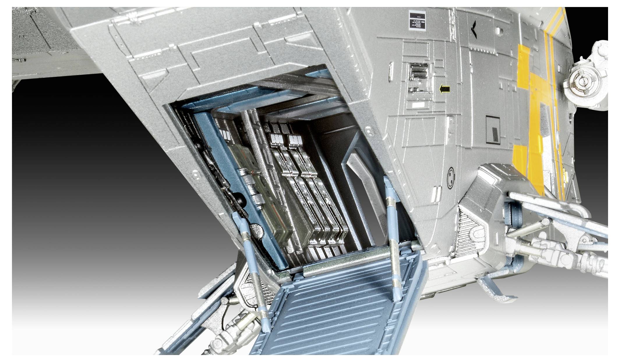 Revell 06747 "The Mandalorian und Grogu: Razor Crest™" Raumfahrtmodell Bausatz 1:72