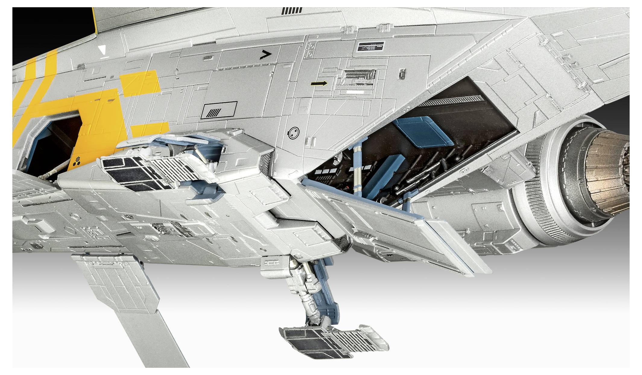 Revell 06747 "The Mandalorian und Grogu: Razor Crest™" Raumfahrtmodell Bausatz 1:72