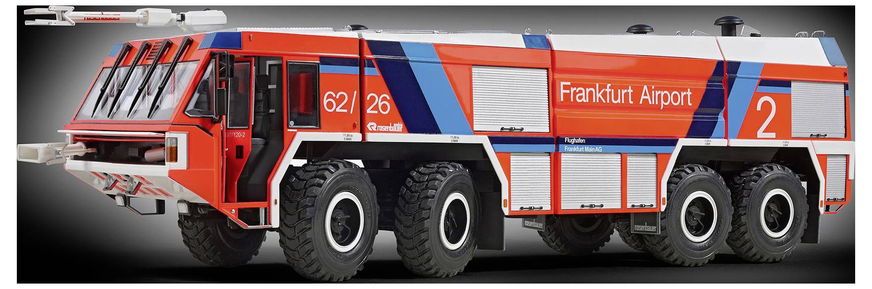 Revell 07747 GFLF Simba 8x8 Feuerwehrauto Bausatz 1:24