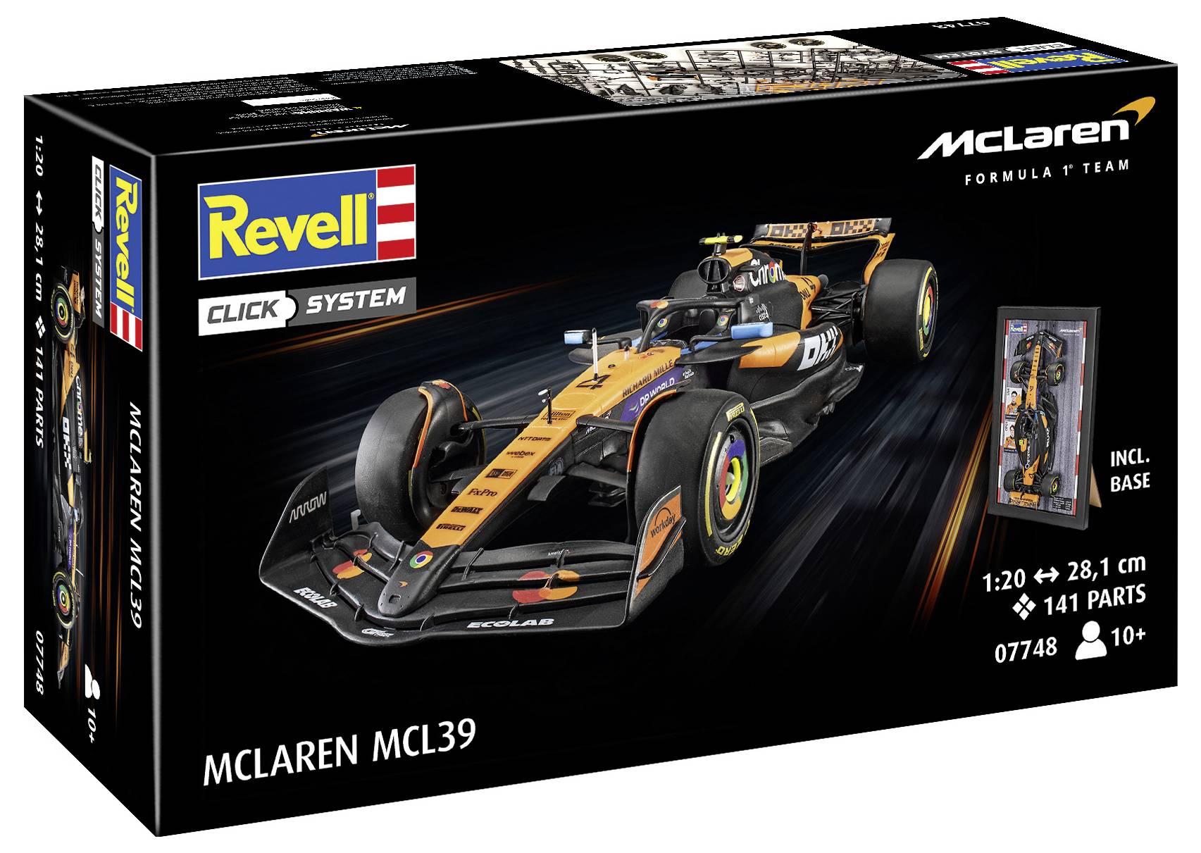 Revell 07748 "McLaren MCL39" - Click System Automodell Bausatz 1:20