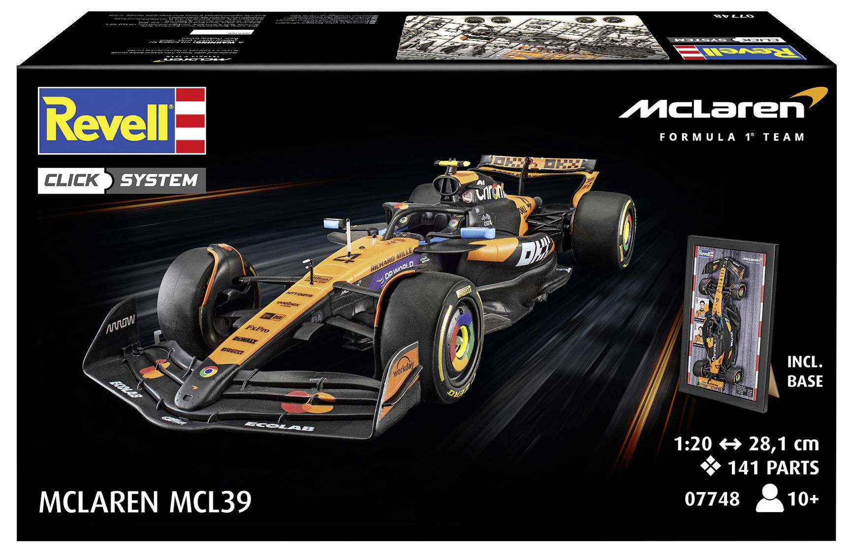 Revell 07748 "McLaren MCL39" - Click System Automodell Bausatz 1:20