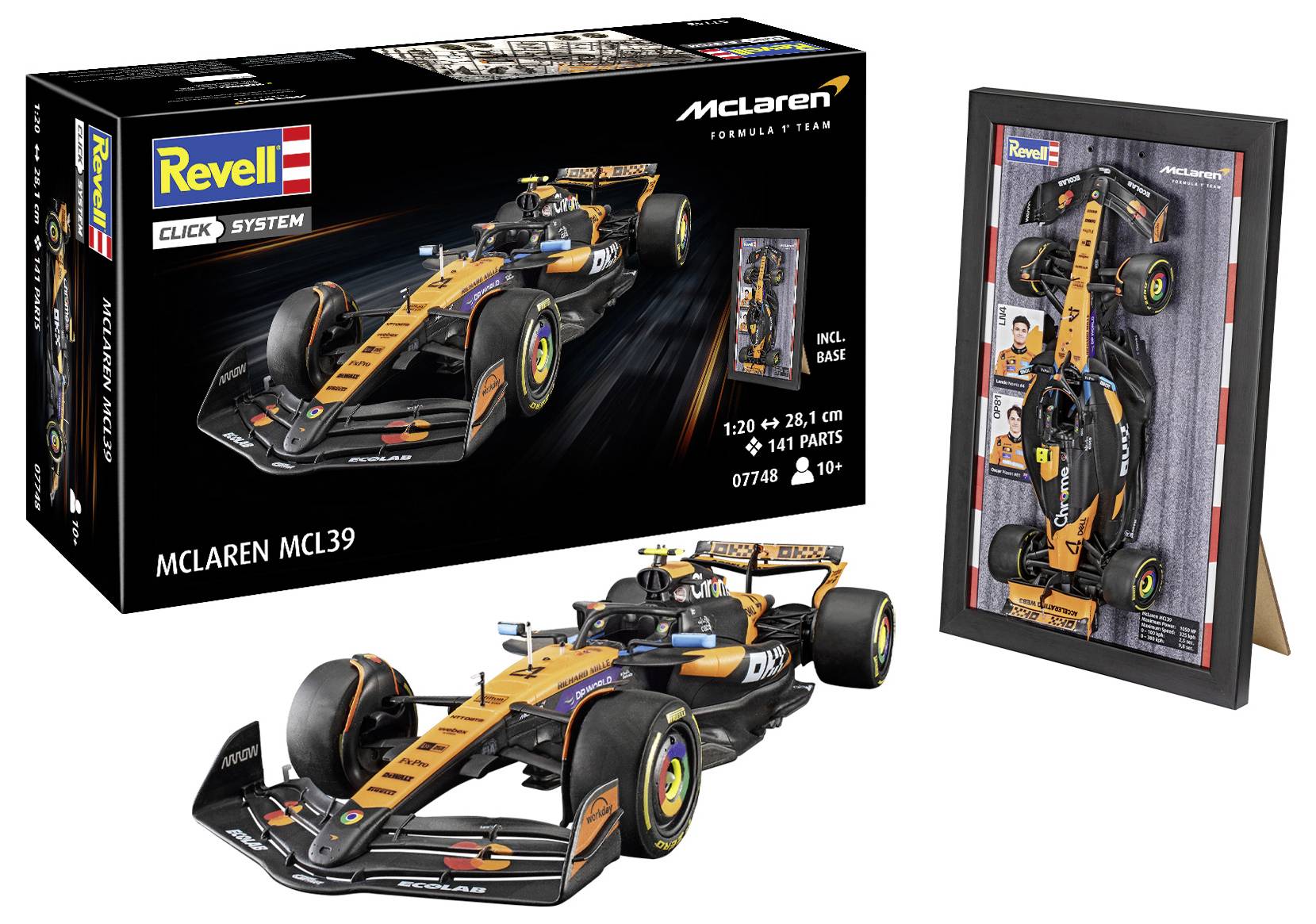 Revell 07748 "McLaren MCL39" - Click System Automodell Bausatz 1:20