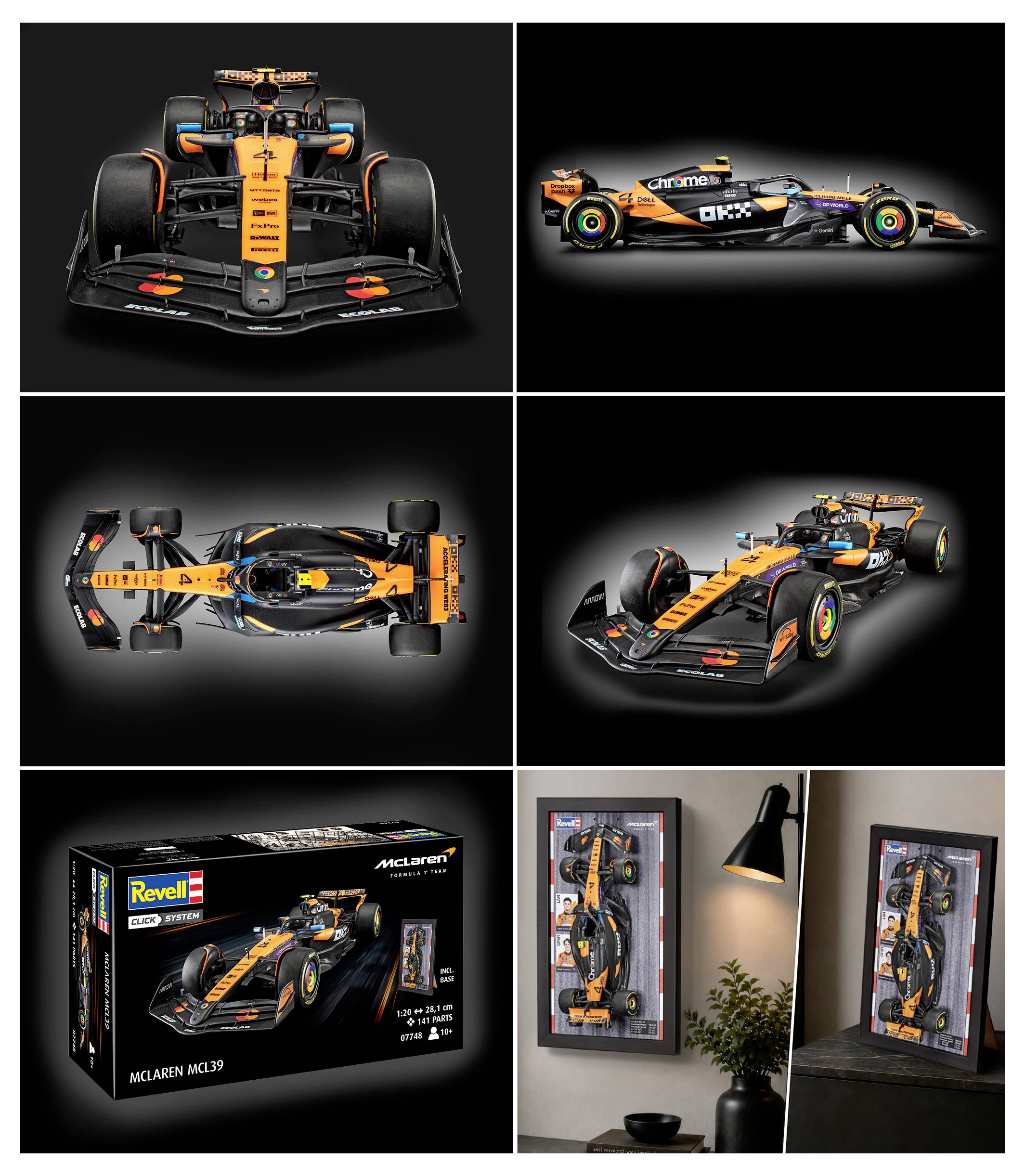 Revell 07748 "McLaren MCL39" - Click System Automodell Bausatz 1:20
