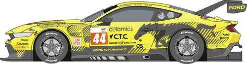 Carrera 20032120 DIGITAL 132 Auto Ford Mustang GT3  Ford Performance, No.44