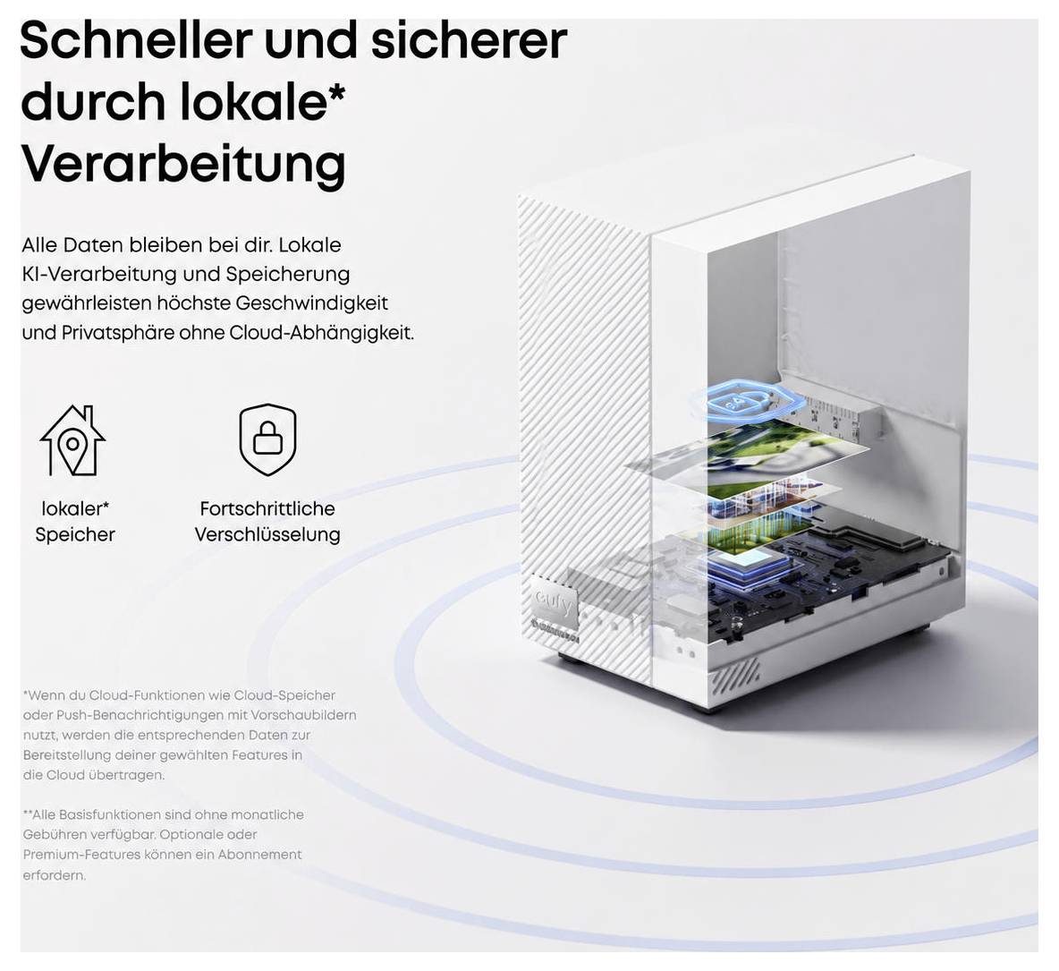 Eufy T90M0321 Wand Bewegungsmelder 90° Weiß IP20
