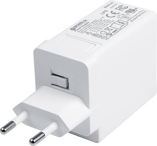Bicker Elektronik USB-C Medizin Steckernetzteil Steckernetzteil, einstellbar 45 W USB-C® Buchse Qui