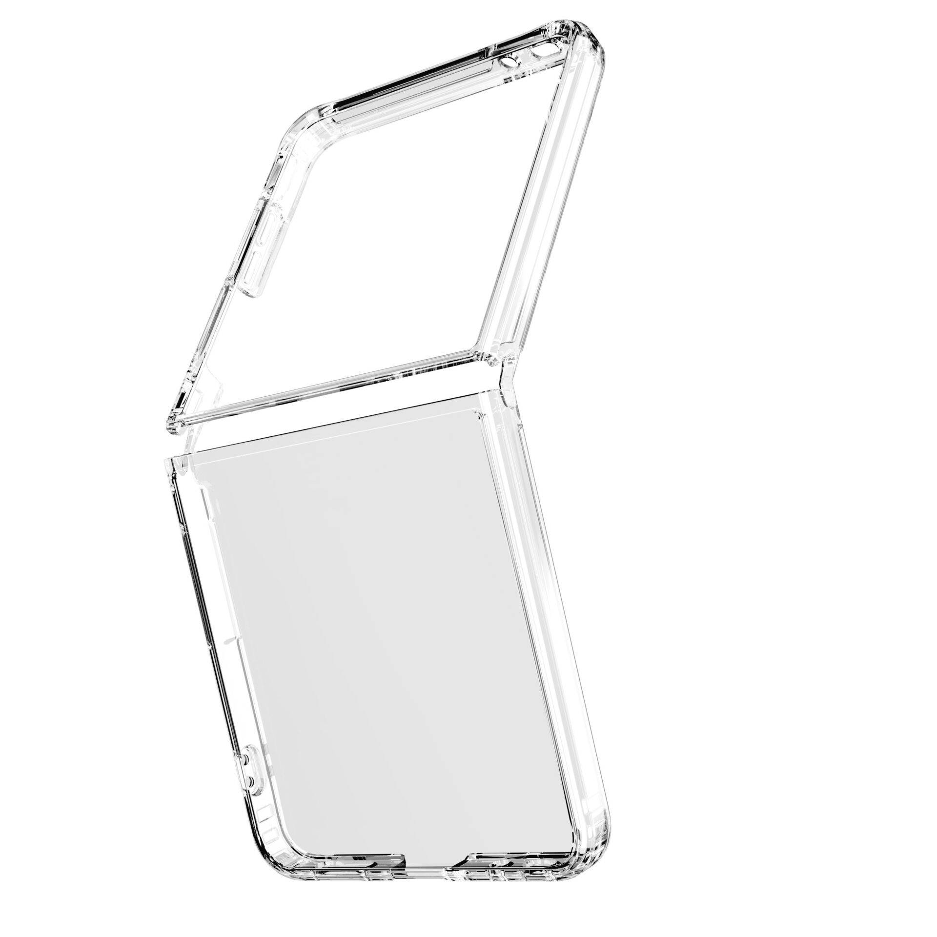Cellularline Impact Clear Booklet Samsung Galaxy Z Flip 8 Transparent IMPACTCGALZFLIP8T