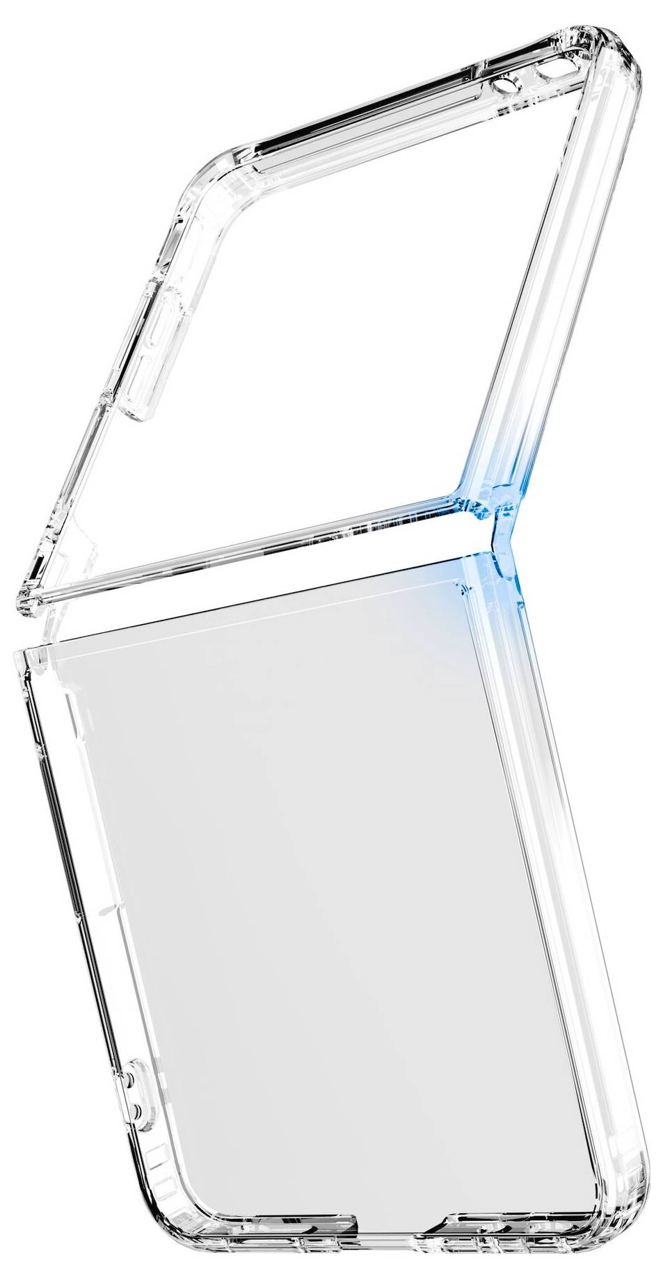 Cellularline Impact Clear Booklet Samsung Galaxy Z Flip 8 Transparent IMPACTCGALZFLIP8T