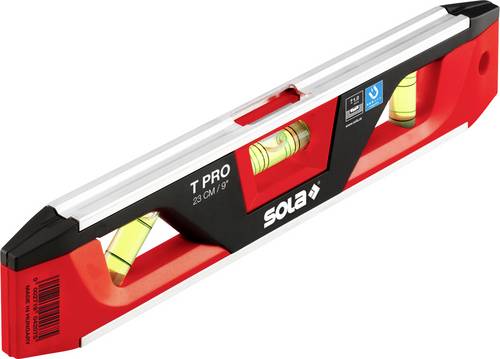 Sola T PRO 01430701 Magnet-Wasserwaage mit Magnet 230 mm 180 ° 0.50 mm/m