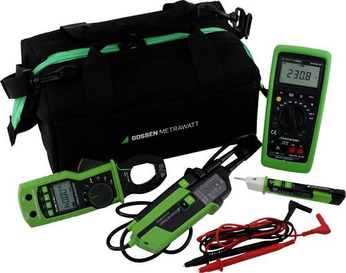 Gossen Metrawatt METRALINE BASE KIT Hand-Multimeter digital inkl. Spannungsprüfer, inkl. Tasche CAT