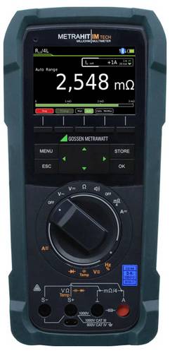 Gossen Metrawatt METRAHIT IM TECH BT Hand-Multimeter kalibriert (DAkkS-akkreditiertes Labor) digita