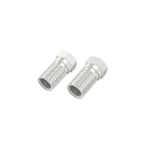 Hama 00205207 Koaxialstecker F-Typ 2 Stück(e)
