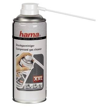 Hama Druckgasreiniger-Aerosolspraydose mit langer Sprühdüse, gekennzeichnet als „Druckgasreiniger