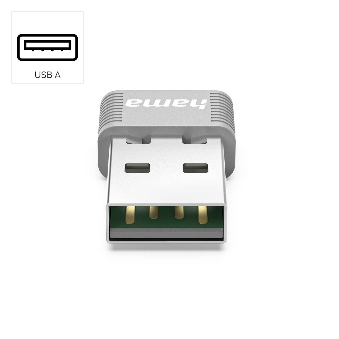 USB-A Wireless-Dongle-Adapter mit kleinem 