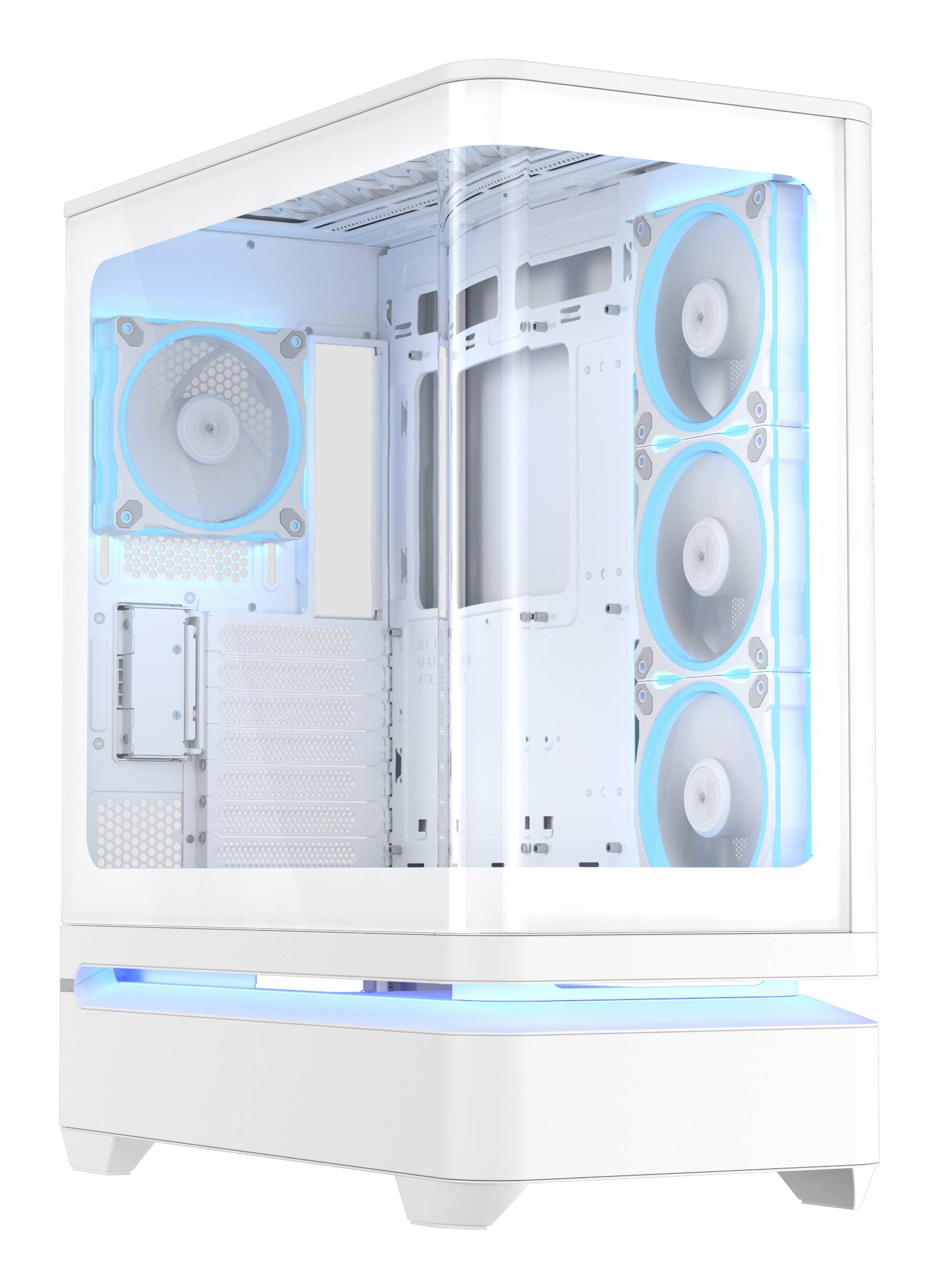 Asus ASUS GEH PRIME AP304 TG ARGB WHITE PC-Gehäuse Weiß