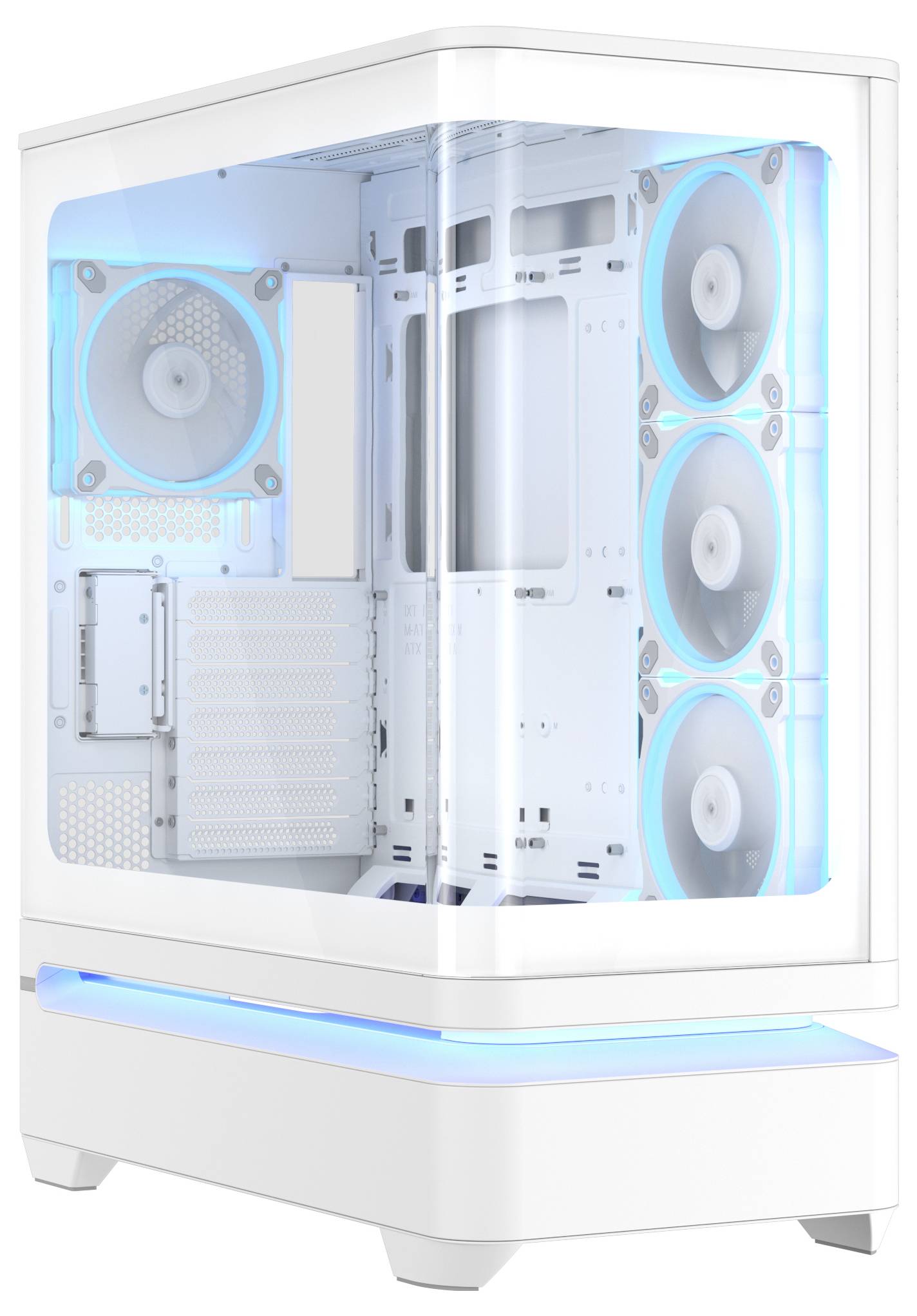 Asus ASUS GEH PRIME AP304 TG ARGB WHITE PC-Gehäuse Weiß