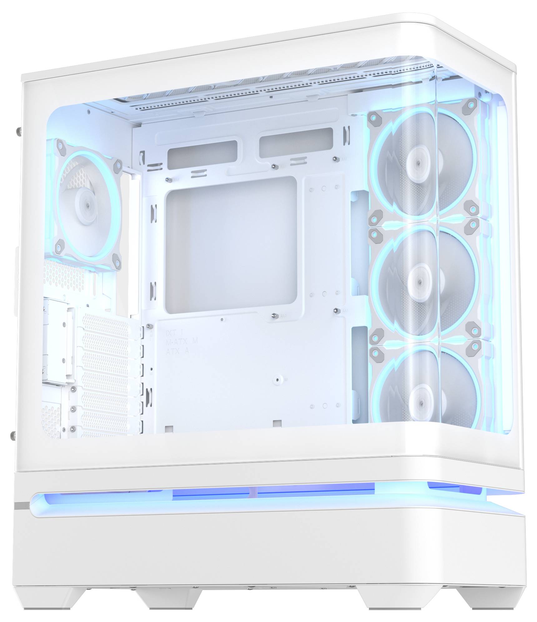 Asus ASUS GEH PRIME AP304 TG ARGB WHITE PC-Gehäuse Weiß