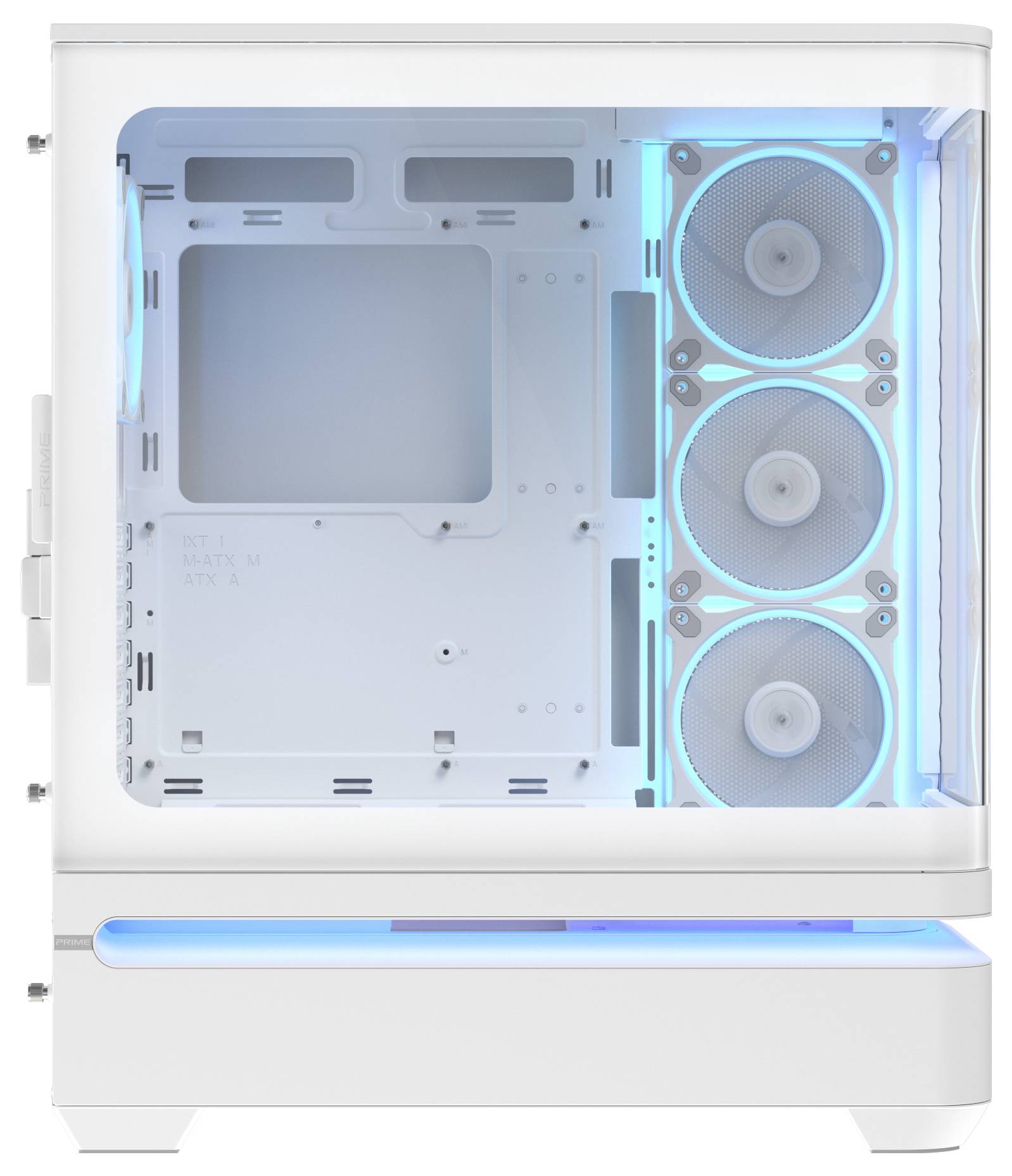 Asus ASUS GEH PRIME AP304 TG ARGB WHITE PC-Gehäuse Weiß