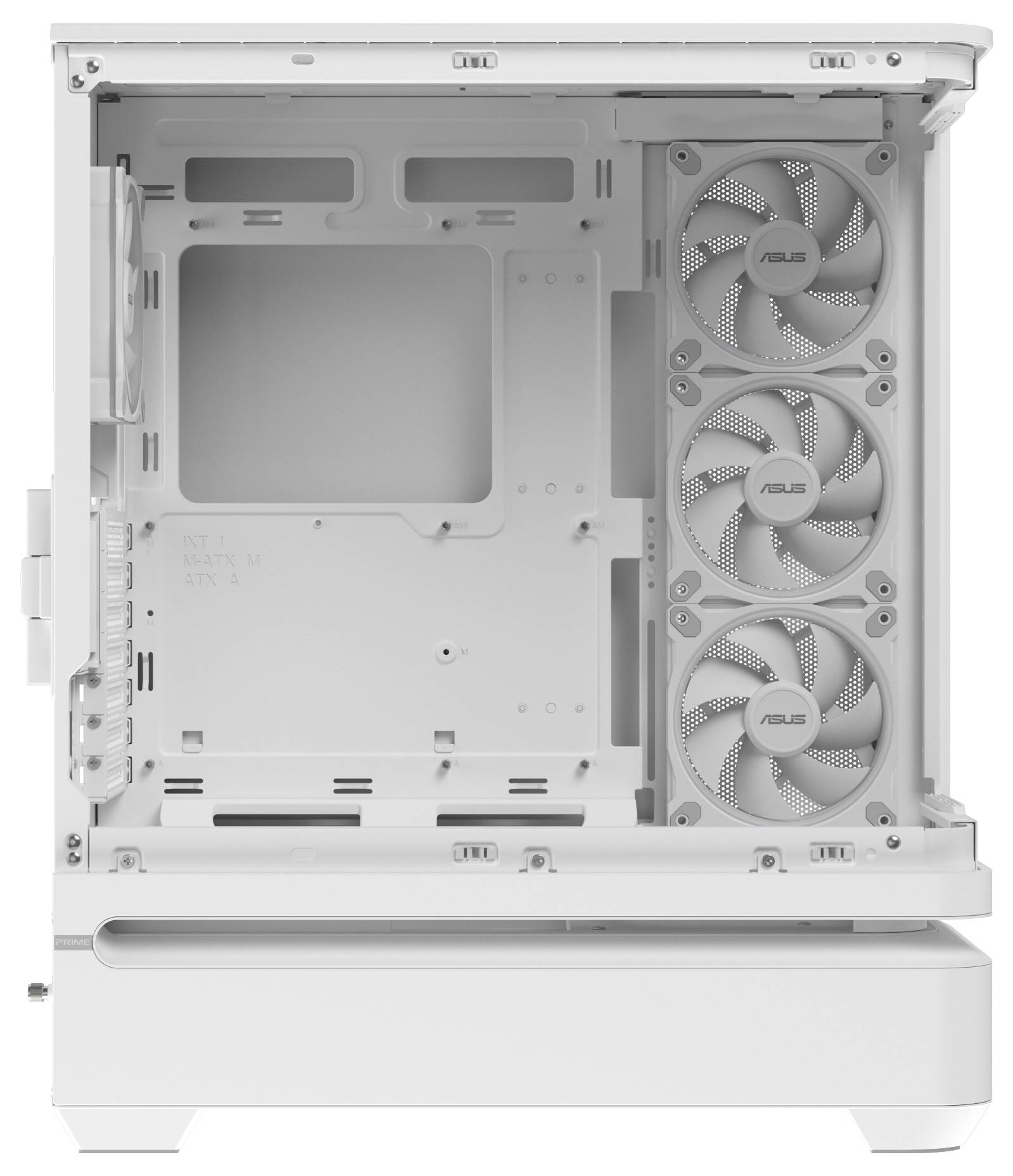 Asus ASUS GEH PRIME AP304 TG ARGB WHITE PC-Gehäuse Weiß