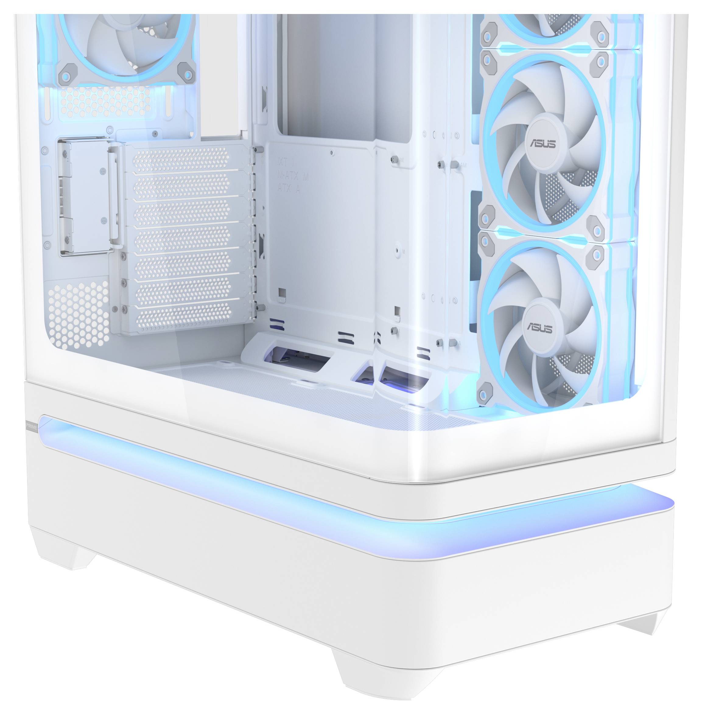 Asus ASUS GEH PRIME AP304 TG ARGB WHITE PC-Gehäuse Weiß