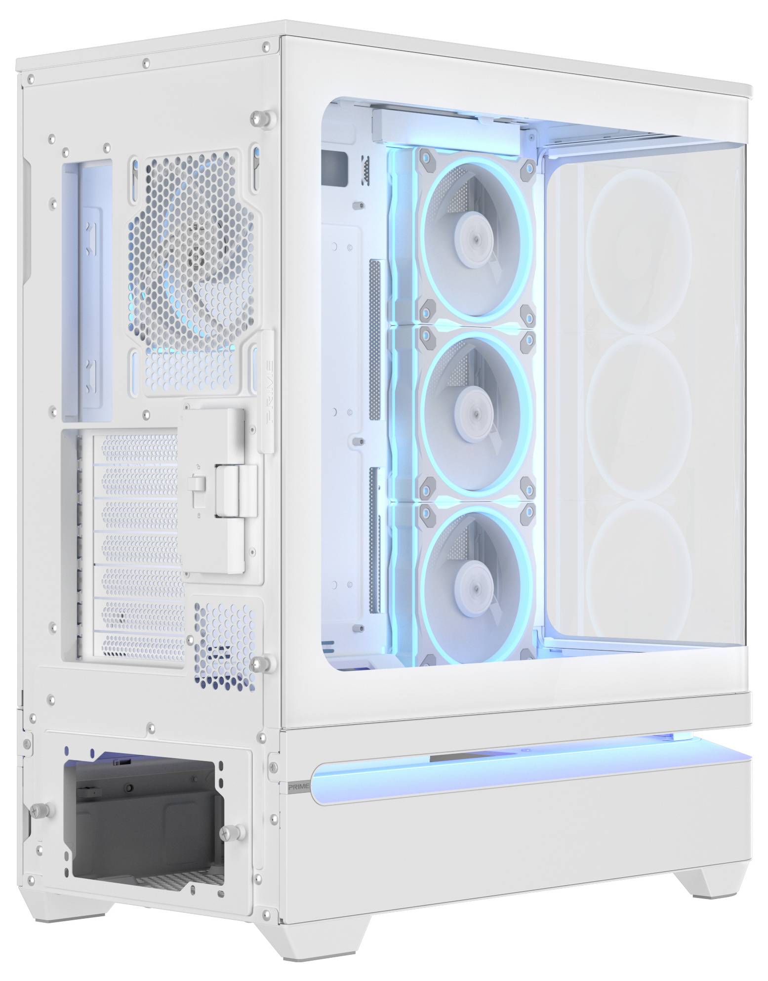 Asus ASUS GEH PRIME AP304 TG ARGB WHITE PC-Gehäuse Weiß