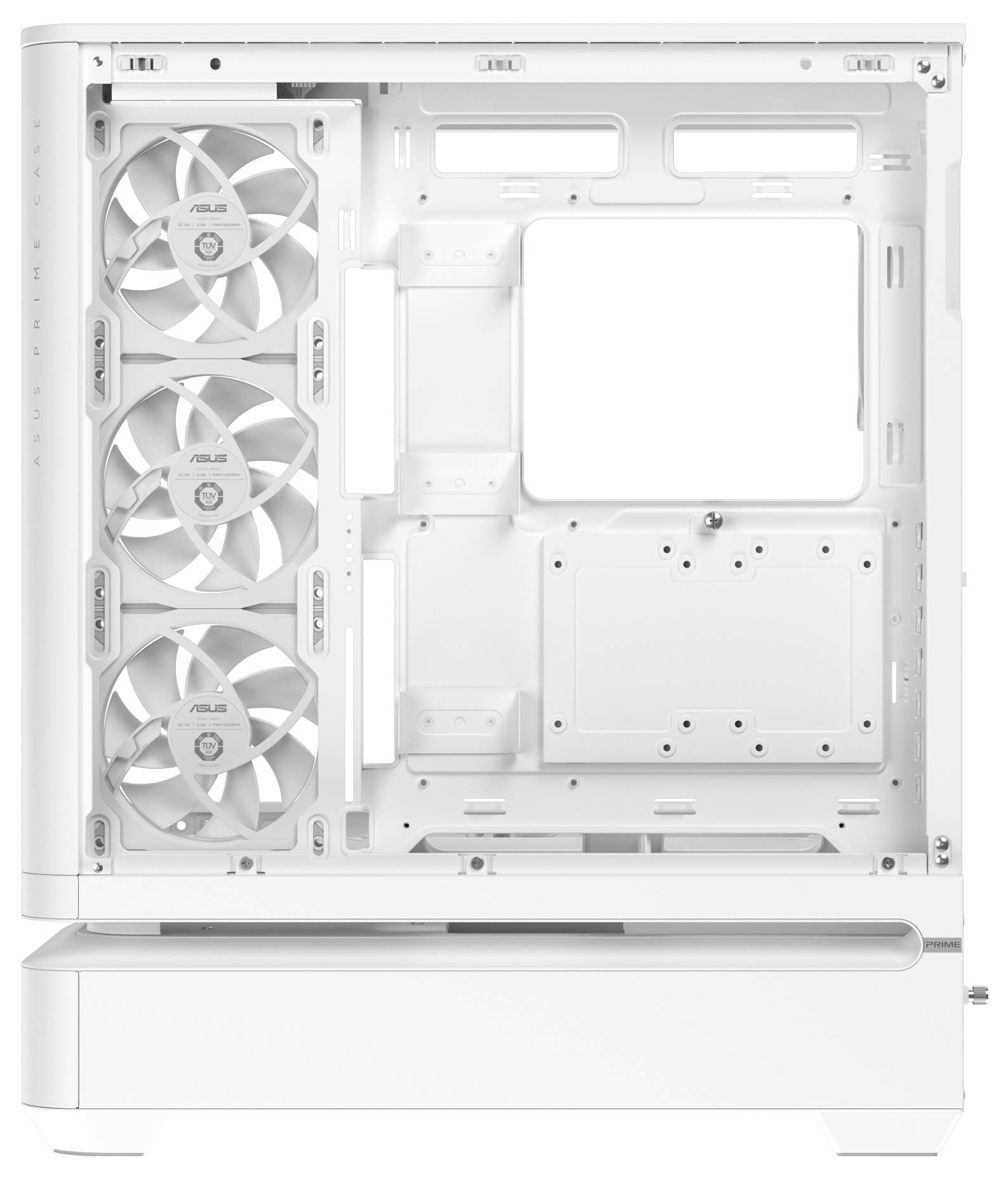 Asus ASUS GEH PRIME AP304 TG ARGB WHITE PC-Gehäuse Weiß