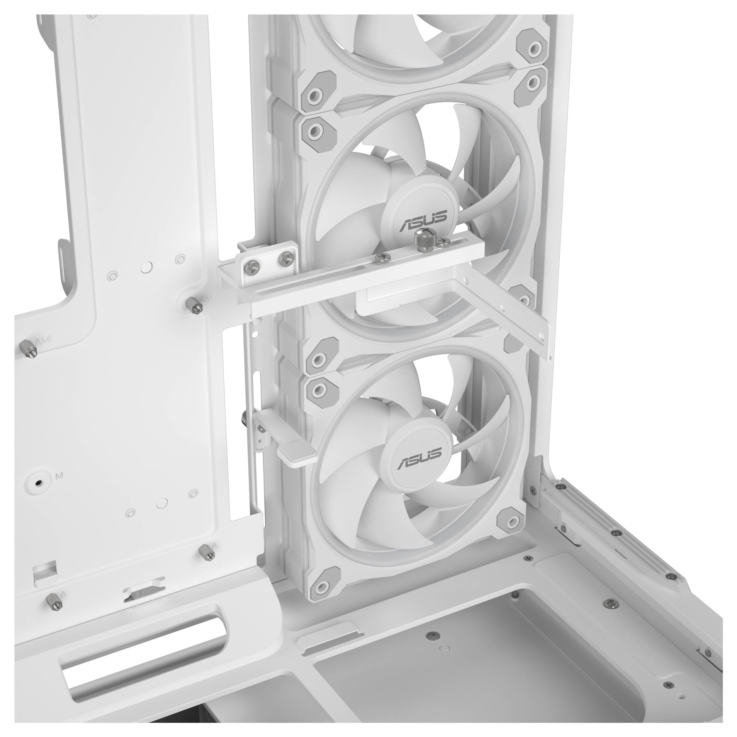 Asus ASUS GEH PRIME AP304 TG ARGB WHITE PC-Gehäuse Weiß