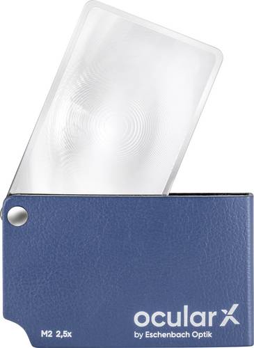 Eschenbach XM0201 ocularX M2 Handlupe Vergrößerungsfaktor: 2.5 x Linsengröße: (L x B) 7.4 cm x 4.