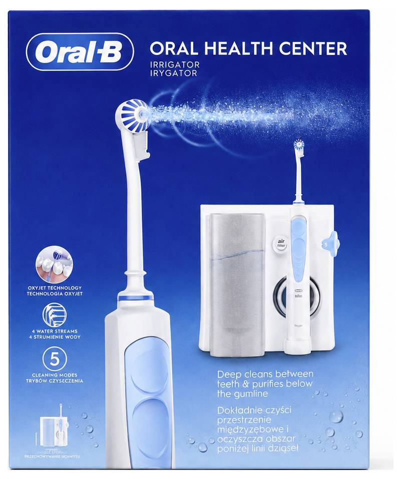 Oral-B OxyJet MD20 4210201164272 Munddusche Blau, Weiß