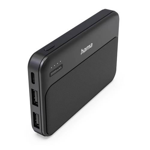 Hama Powerbank 5000 mAh Fast Charge LiPo Anthrazit