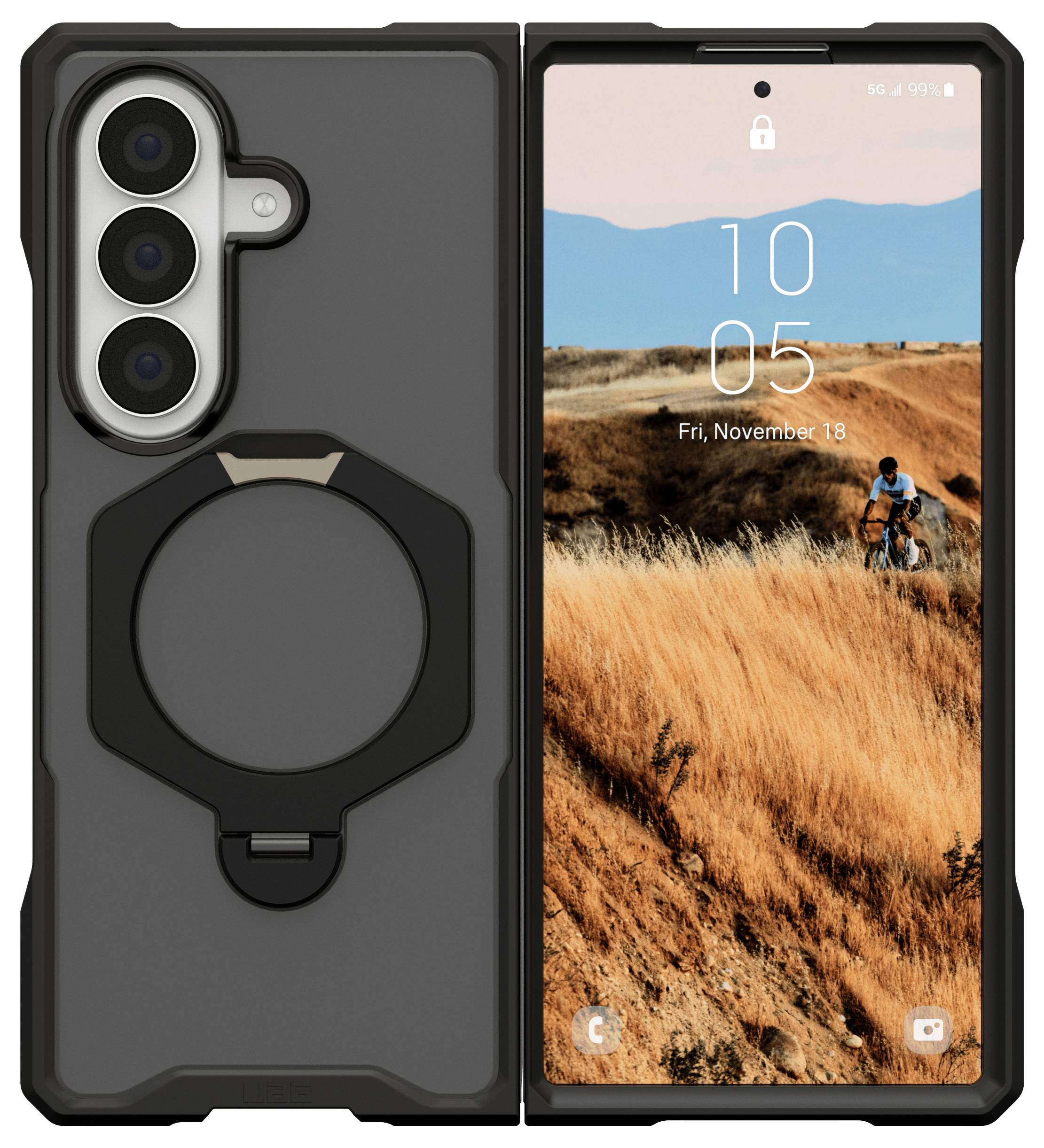 UAG Mouve XTE Case Samsung Galaxy Z Fold8 Ultra Asche mit Magnet-Modul 214564113131