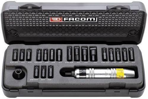 Facom NS.265M Einzeln Hand-Schlagschrauber inkl. 21-tlg. Bit-Set