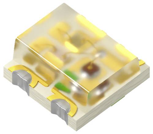 Kingbright KPTF-1616RGBC-13 SMD-LED mehrfarbig 0606 RGB 120 mcd, 260 mcd, 70 mcd 120 ° 20 mA, 30 mA