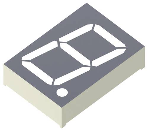 Kingbright 7-Segment-Anzeige Rot 38.10 mm 3.7 V Ziffernanzahl: 1 SA15-11SURKWA Tube