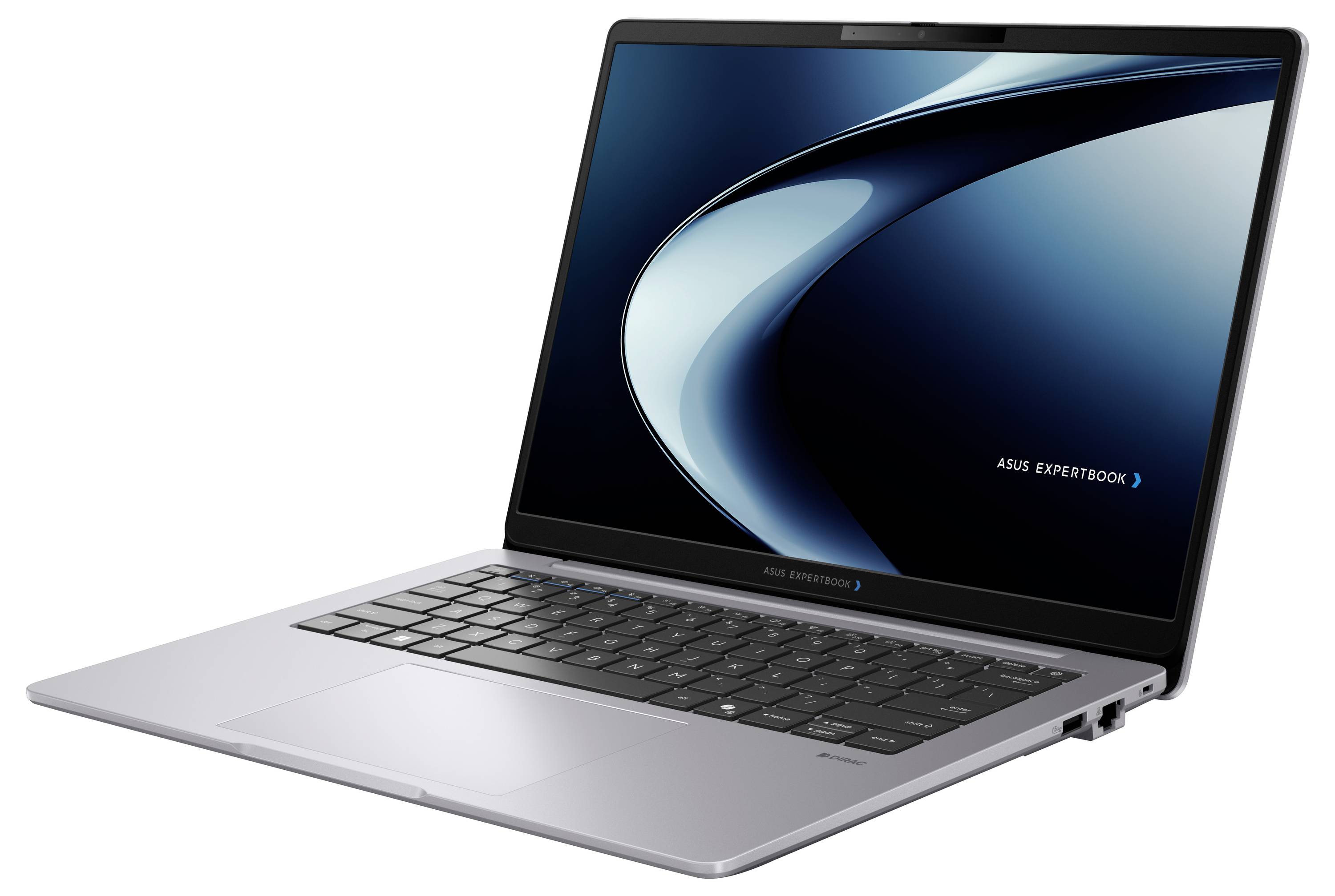 Asus Notebook ExpertBook P3 G1 35.6cm (14 Zoll) WUXGA Intel® Core™ Ultra 7 255H 8GB RAM 256GB SSD Deutsch, QWERTZ Intel Intel Arc