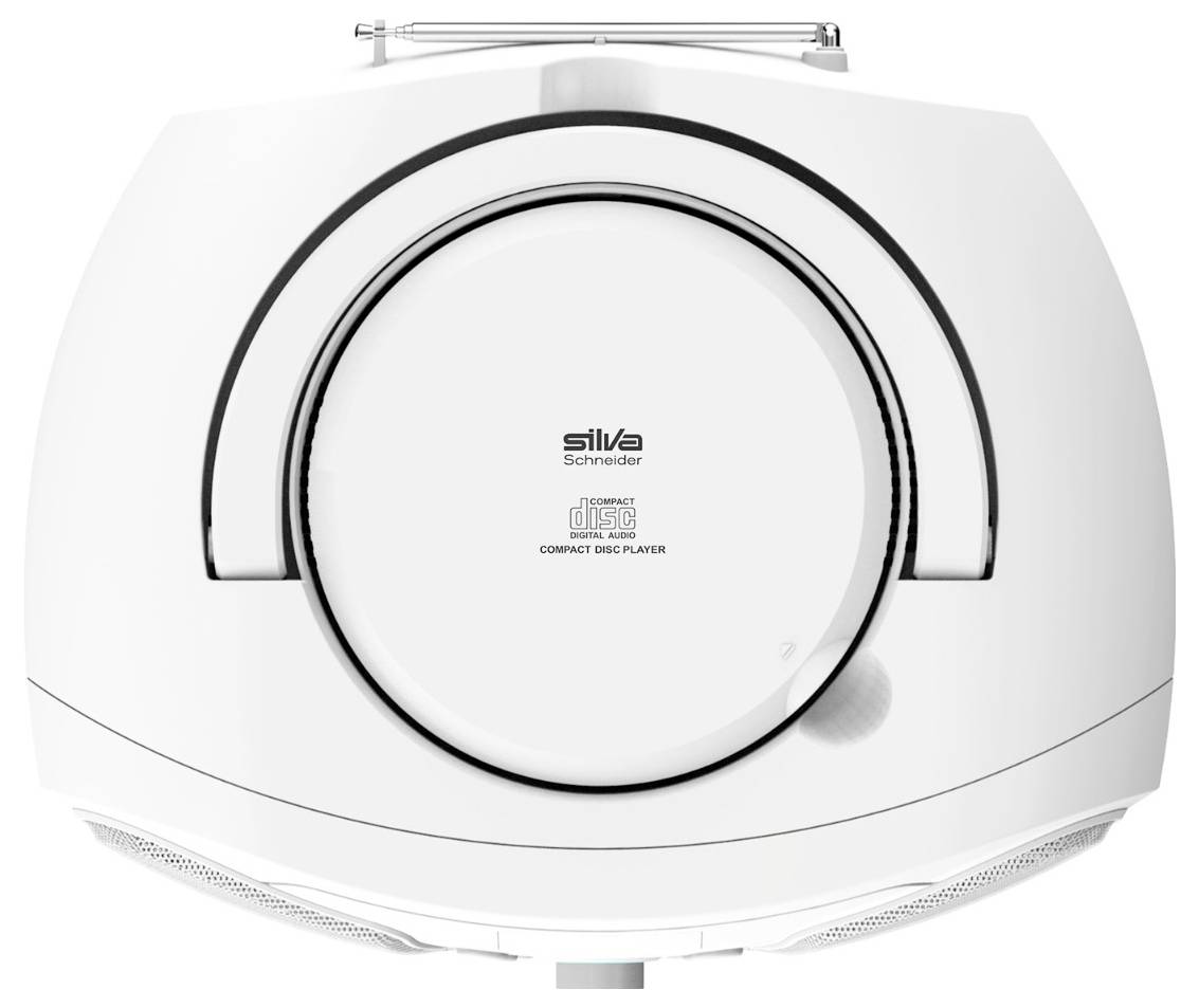 Silva Schneider MPC 25.4 USB weiß CD-Radio Weiß