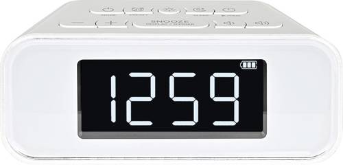 Silva Schneider UR 4200 BT weiß Tischradio UKW Weiß