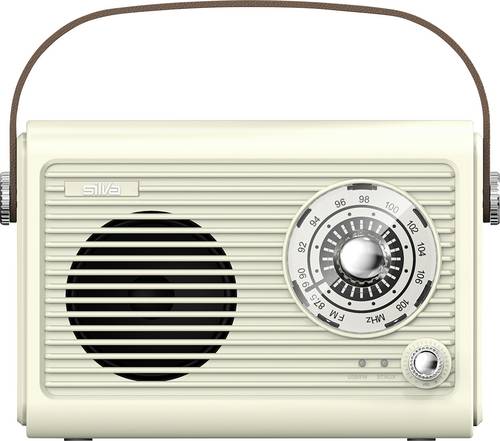 Silva Schneider Mono 1966 BT beige Tischradio FM Beige