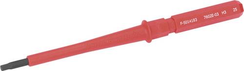 Cimco VDE INHEX 3 mm Elektriker, Universal Innen-Sechskant Wechselklinge 3.0 mm 3 mm 80 mm