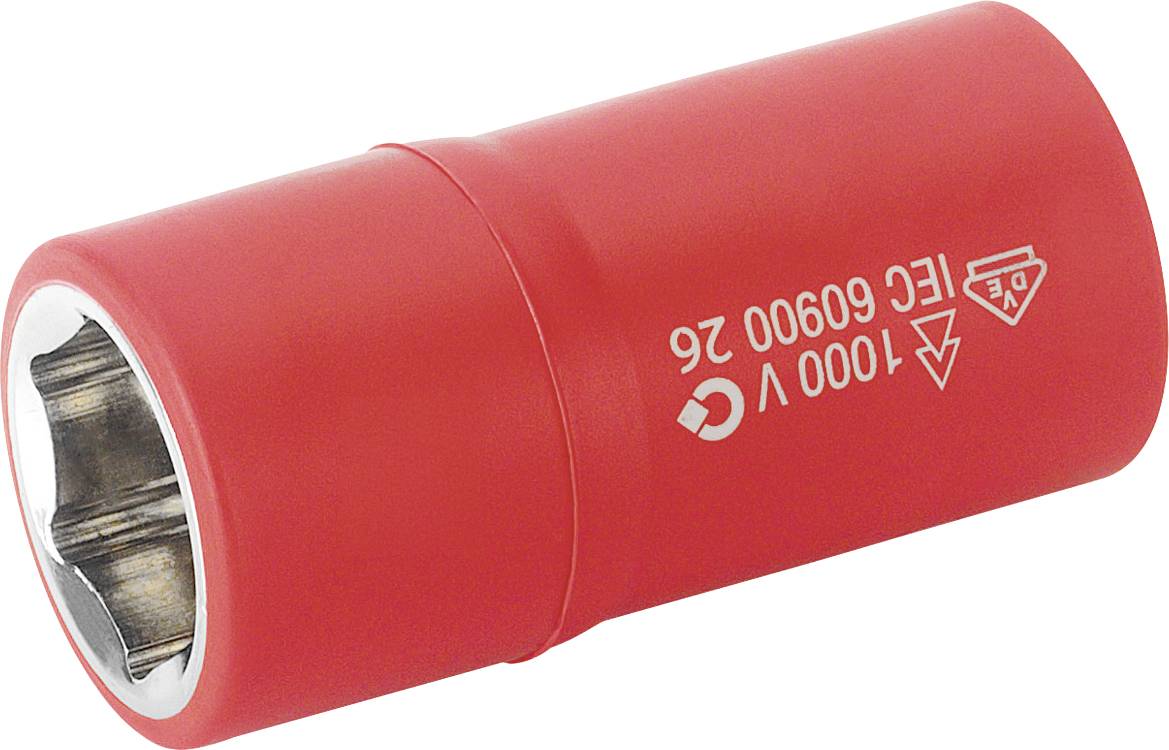 Roter zylindrischer Kondensator mit Silberanschlüssen und weißem Spannungstext „1000 V