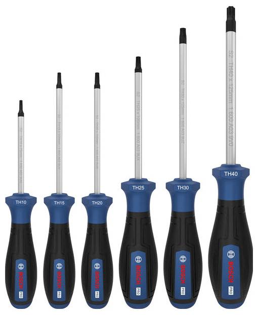 Bosch Professional 1600A03HU5 Schraubendreher-Set TH-Profil