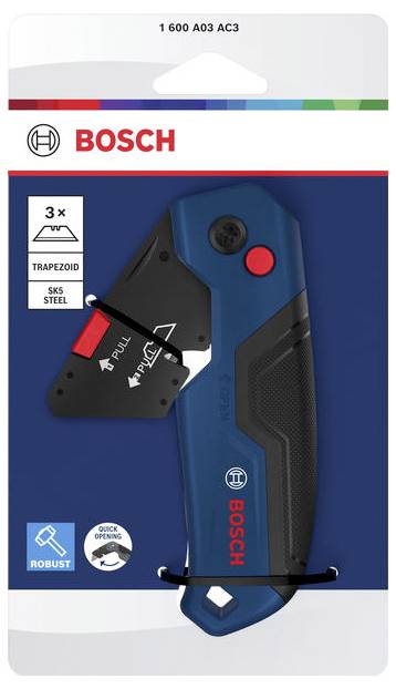 Bosch Professional 1600A03AC3 Klappmesser 1St.