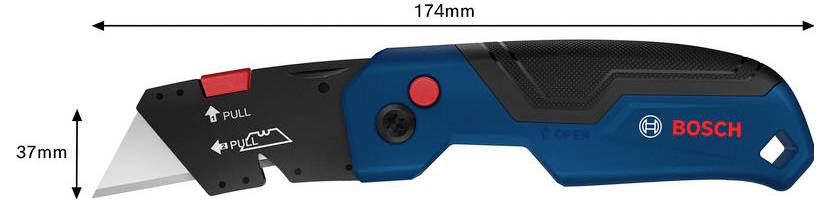 Bosch Professional 1600A03AC3 Klappmesser 1St.