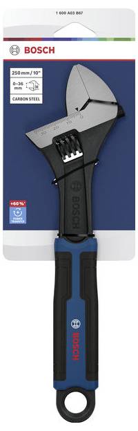 Bosch Professional 1600A03B67 1600A03B67 Rollgabelschlüssel Schlüsselweite (Metrisch) 36mm Schlüsselweite (Zoll) 10"