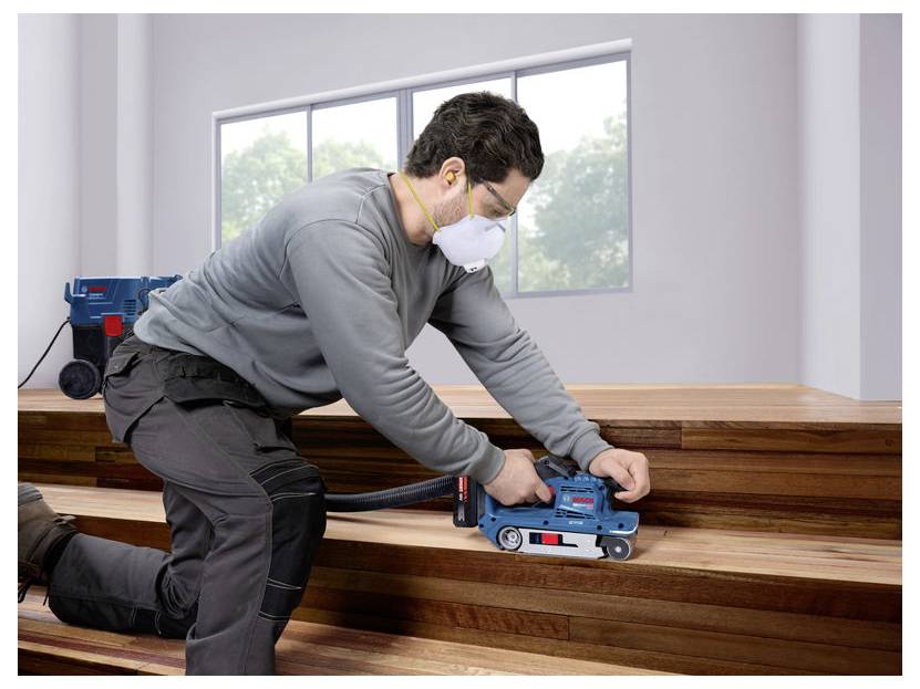 Bosch Professional GBS18V-75 06012C2001 Akku-Bandschleifer