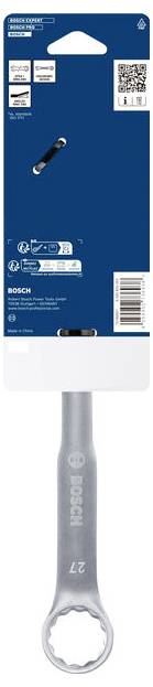 Bosch Professional 1600A03AK3 1600A03AK3 Ring-Maulschlüssel Schlüsselweite (Metrisch) 27mm