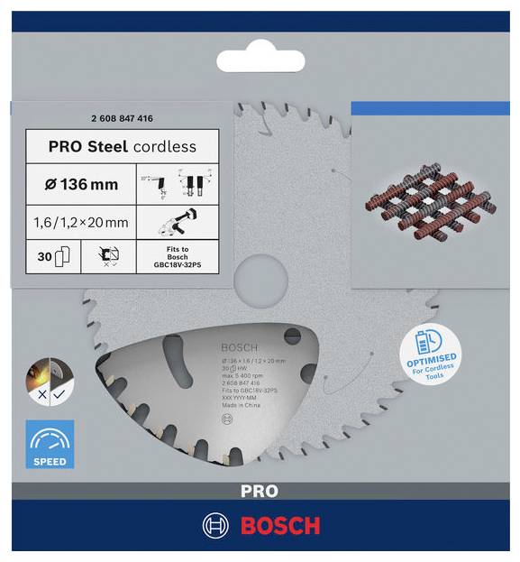 Bosch Accessories 2608847416 Baustahlmatten-Schneider