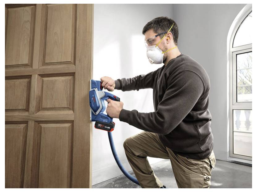 Bosch Professional GHO18V-20 Akku-Hobel Hobel-Breite: 82mm 18V Falztiefe (max.): 9mm
