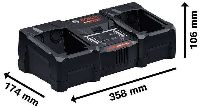 Bosch Professional EXAL18V2-320 Werkzeugakku-Ladegerät 1600A03T91