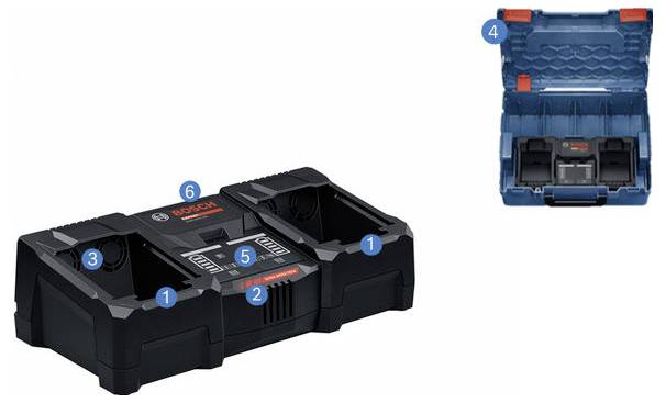Bosch Professional EXAL18V2-320 Werkzeugakku-Ladegerät 1600A03T91